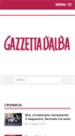 Mobile Screenshot of gazzettadalba.it